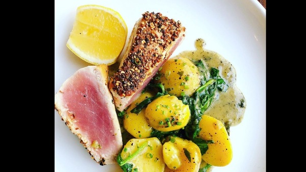 Seared Pastrami-spiced Tuna