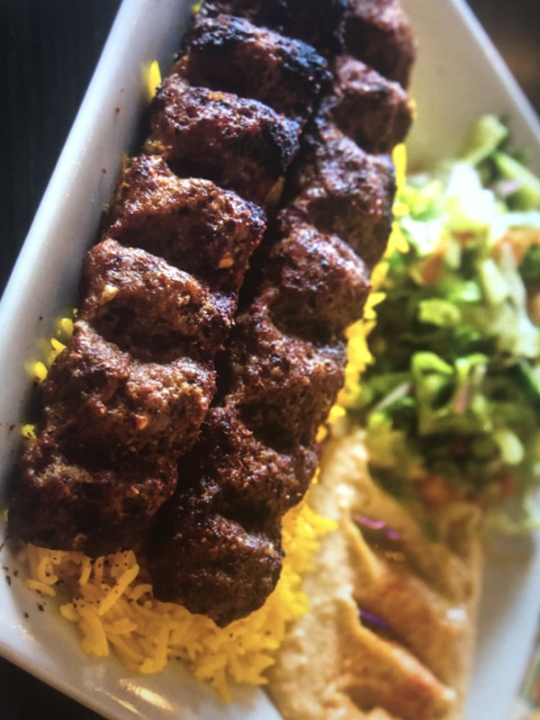 Kufta Kabob Plate