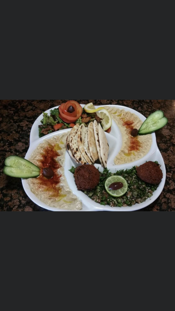 Vegetarian Meza Platter