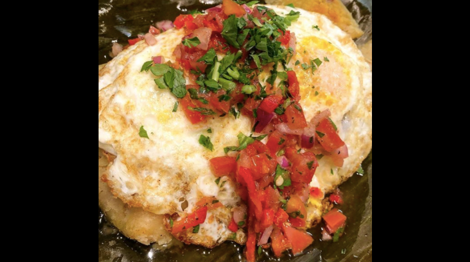 Jackfruit Tamale and Eggs