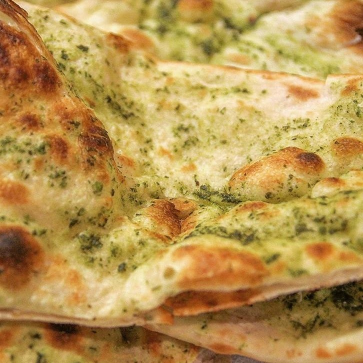 Basil Garlic Naan