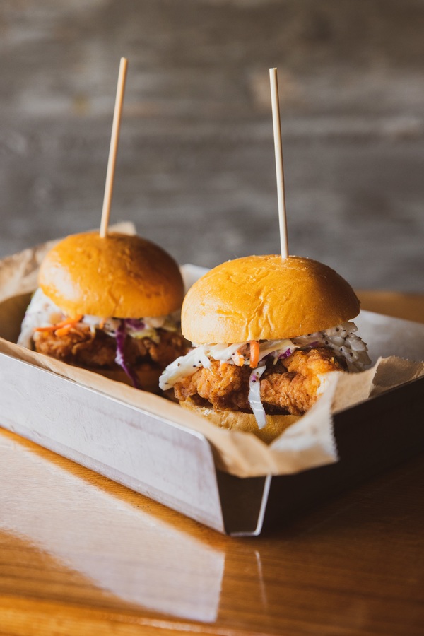 Mary’s Fried Chicken Sliders