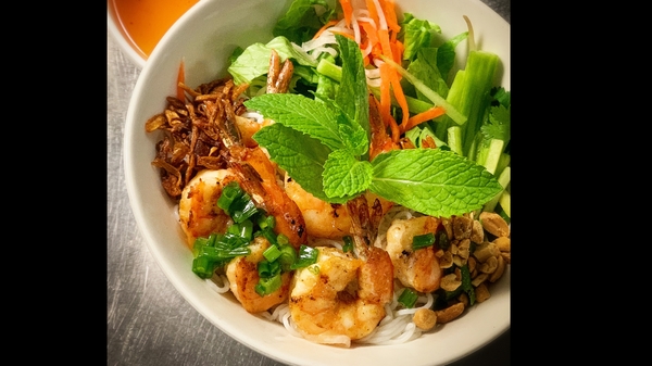 Bún Tôm Nướng - Shrimp