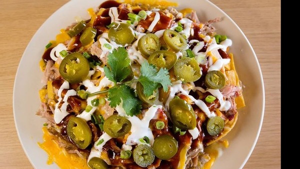 BBQ Pulled Pork Nachos