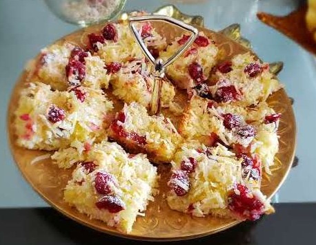 Cranberry Coconut Cake