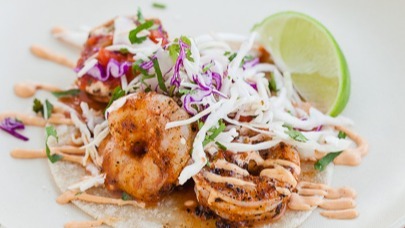 Michelada Shrimp Taco