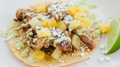Kid Chicken & Cheese Taco
