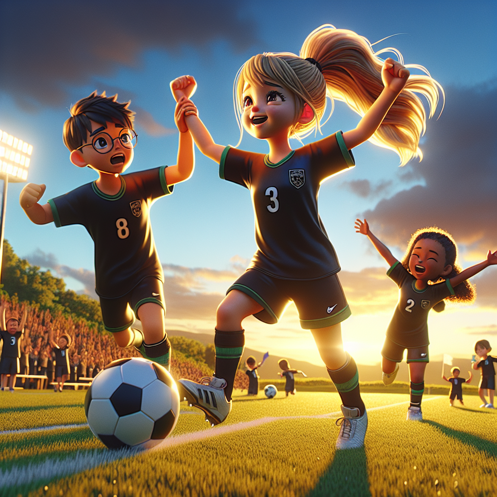 Anna et l'étoile du football : Un rêve d'équipe