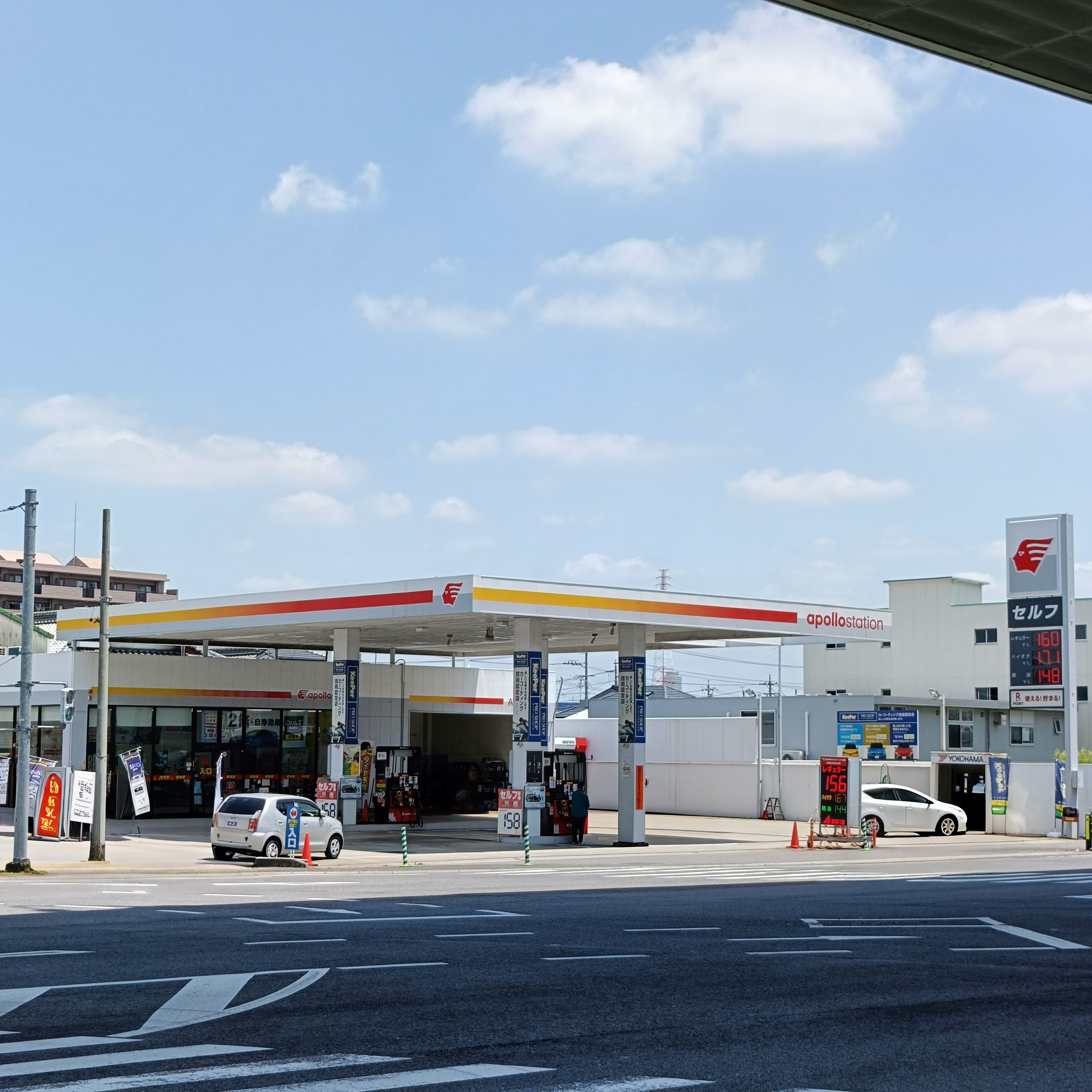 セルフ清須古城 店舗外観