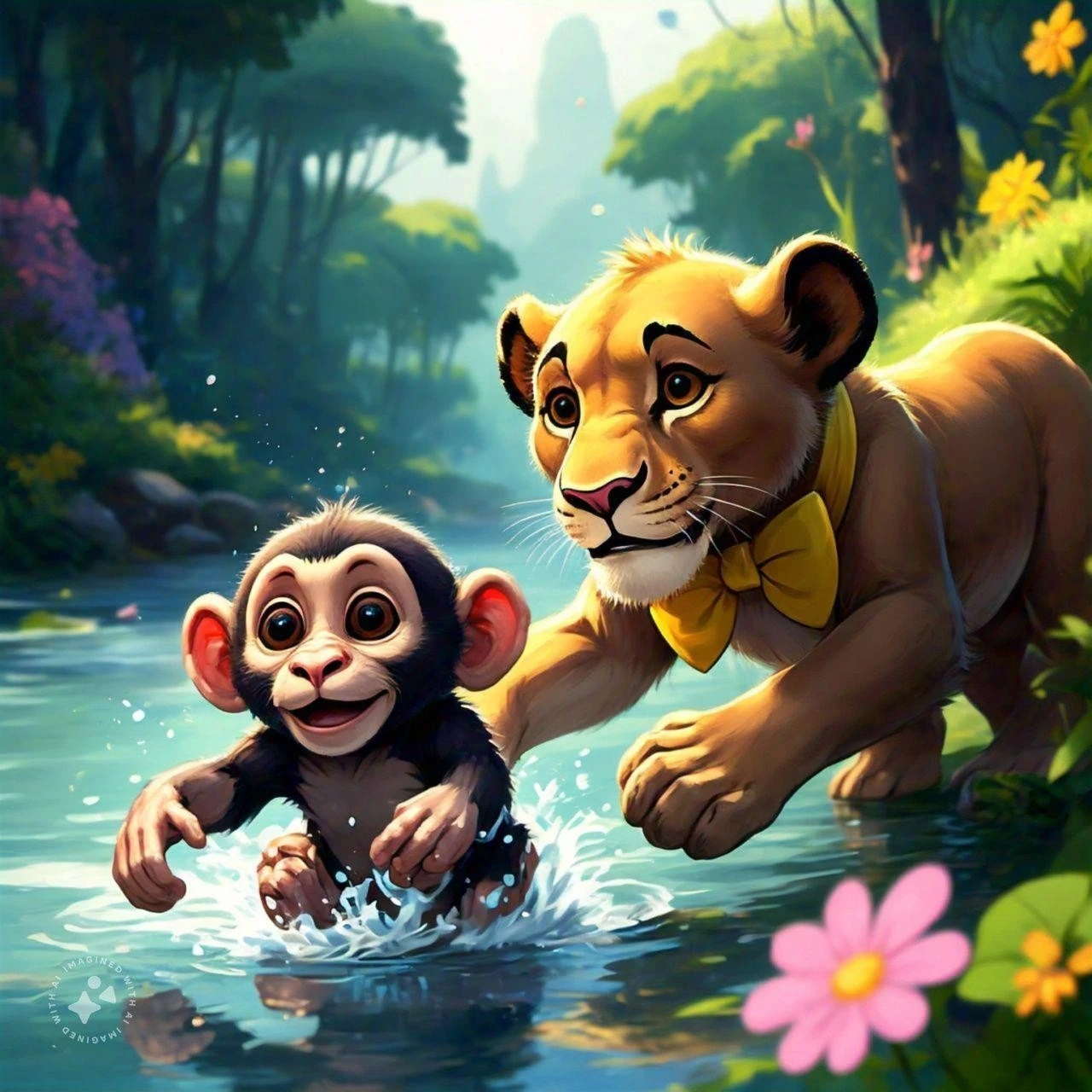 The Naughty Lion Cub