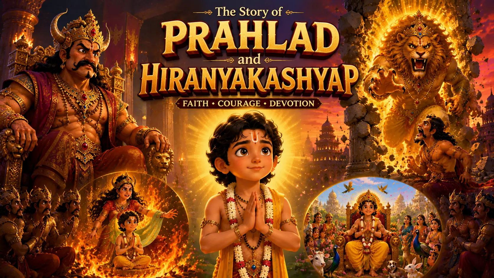 The Story of Prahlad and Hiranyakashyap