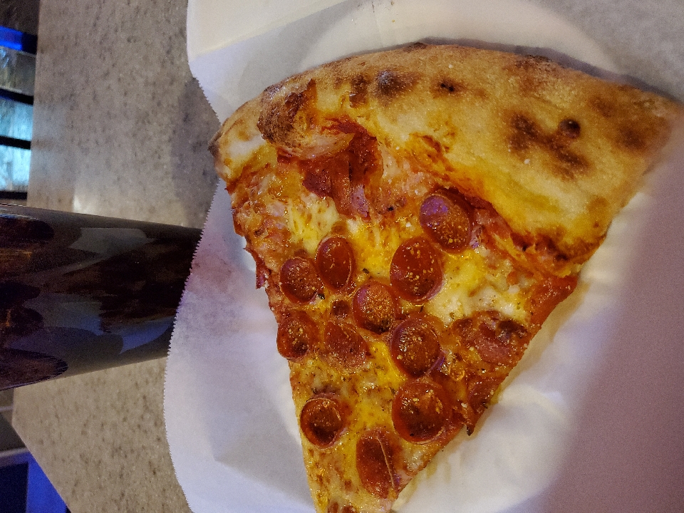 pizza and pepsi. so glad the Casino is open. Pizza Time.
