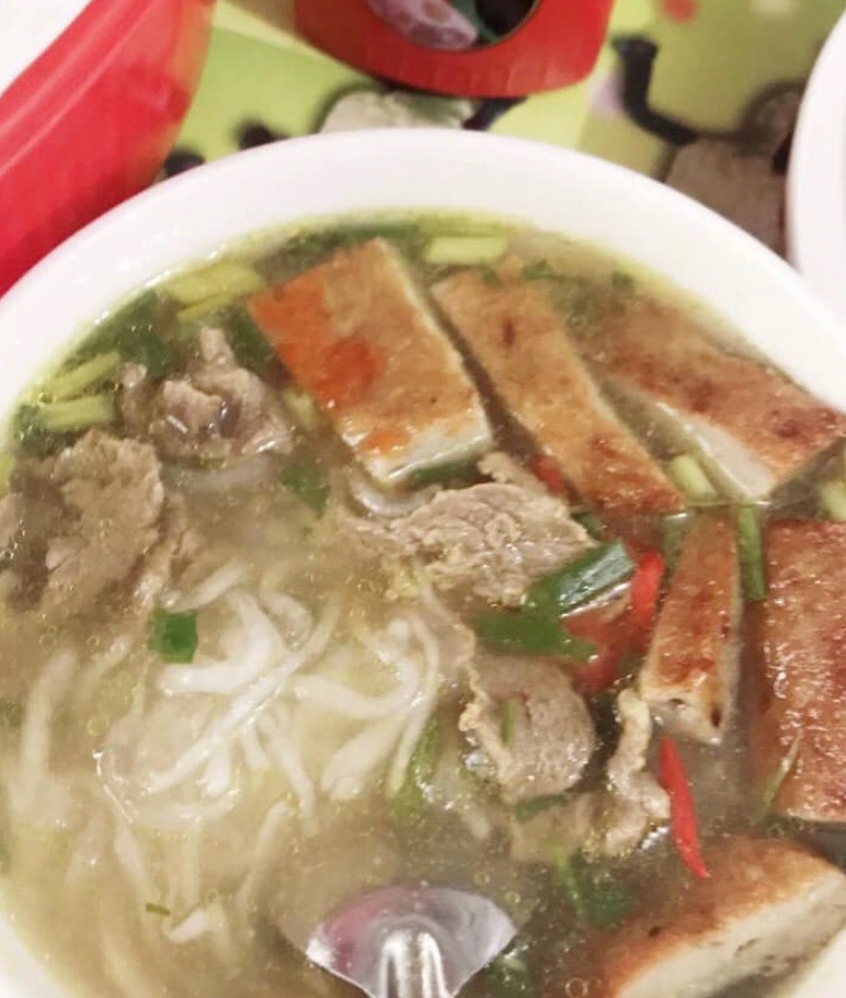được bữa no nê với mona b úng chả cá #bunchaca