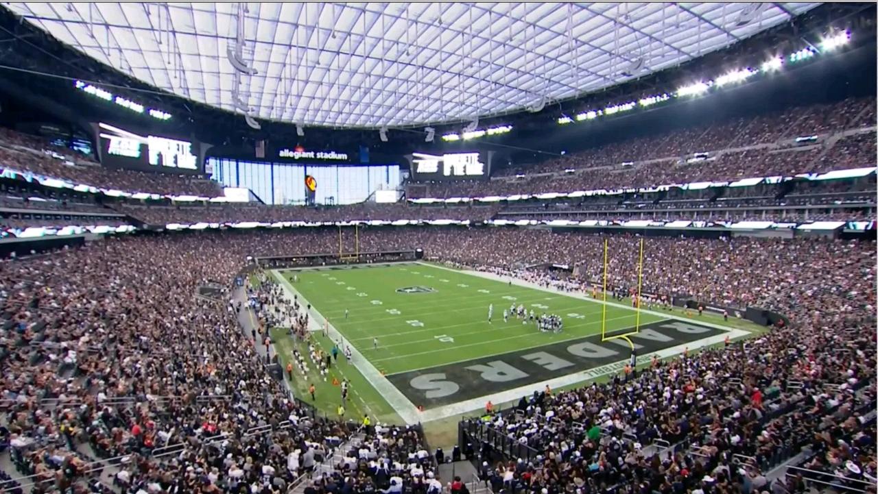 live stream NFL concession stands are OPEN AT:  New England Patriots vs Las Vegas Raiders at: Allegiant Stadium 8:15 pm ET AUG 26 2022 #UNLV Las Vegas strip #NV