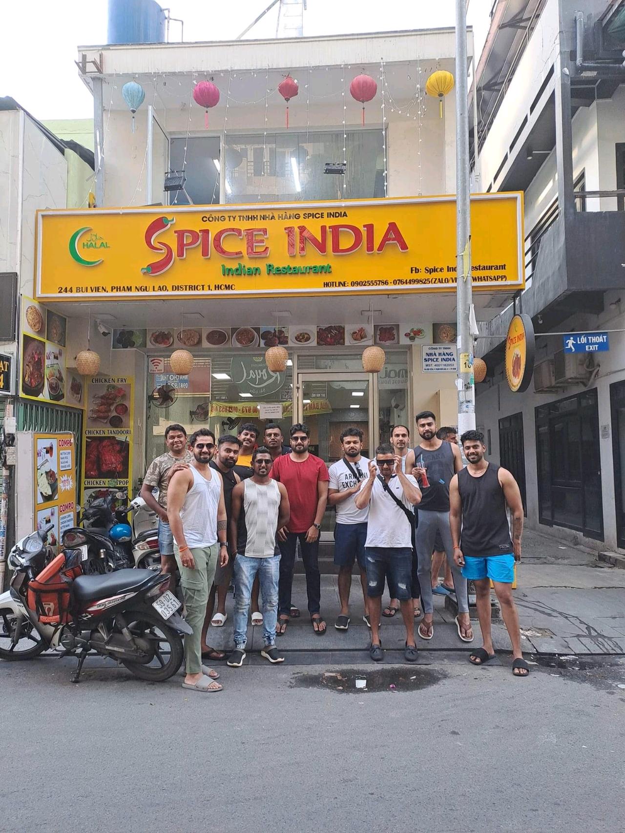 Indian food #restaurant nearby in Ho chi Minh city #Vietnam #grab 