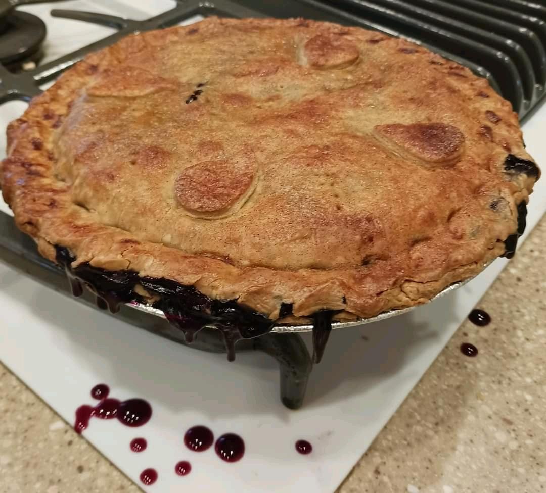 Good morning Rosarito,  just made it mmm  deli deli Blueberry Pie , +1619-306-7790 #uber #mexico 