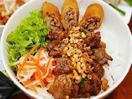 món yêu thích của tôi #búnthitnuong #nemnuong #hocmon #Vietnam 