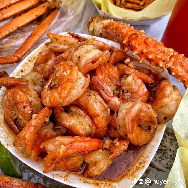 món ăn yêu thích #haisan #mucnuong #tomnuong món ngon mỗi ngày #talkomi