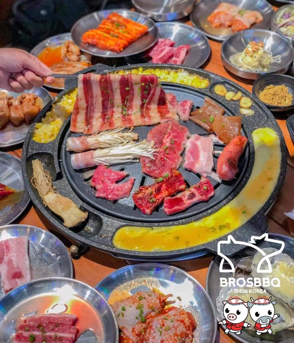 Bros #BBQ Korean #bbq in #TPHCM #saigon restaurant nearby #grab #zalopay #momo #vimo 