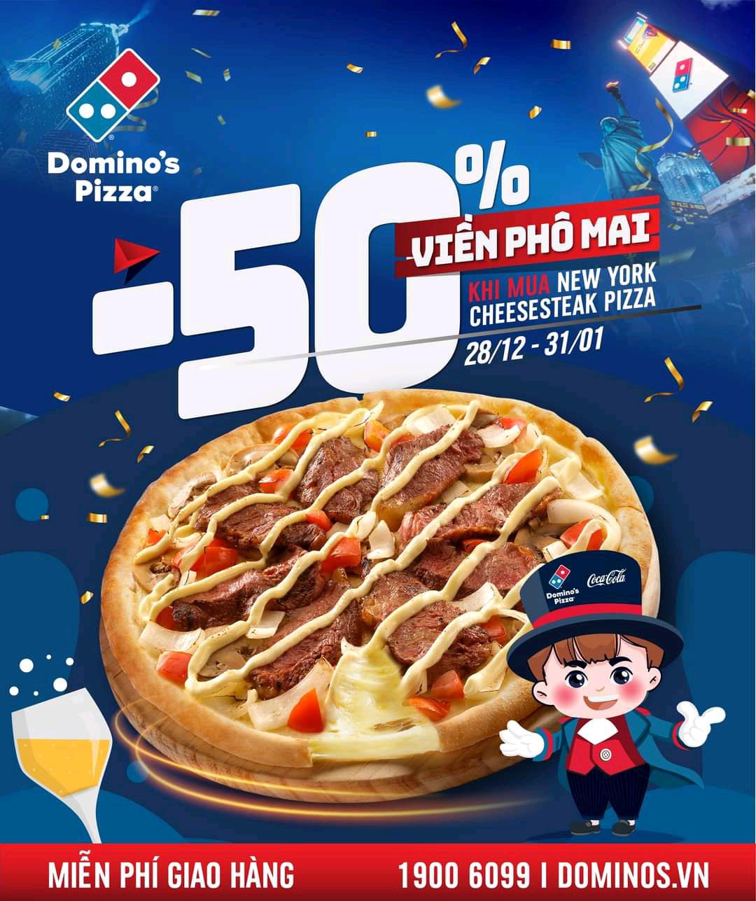 Domino's Pizza Ho Chi Minh city Việtnam #pizza delivery nearby in #menu #grab #momo 