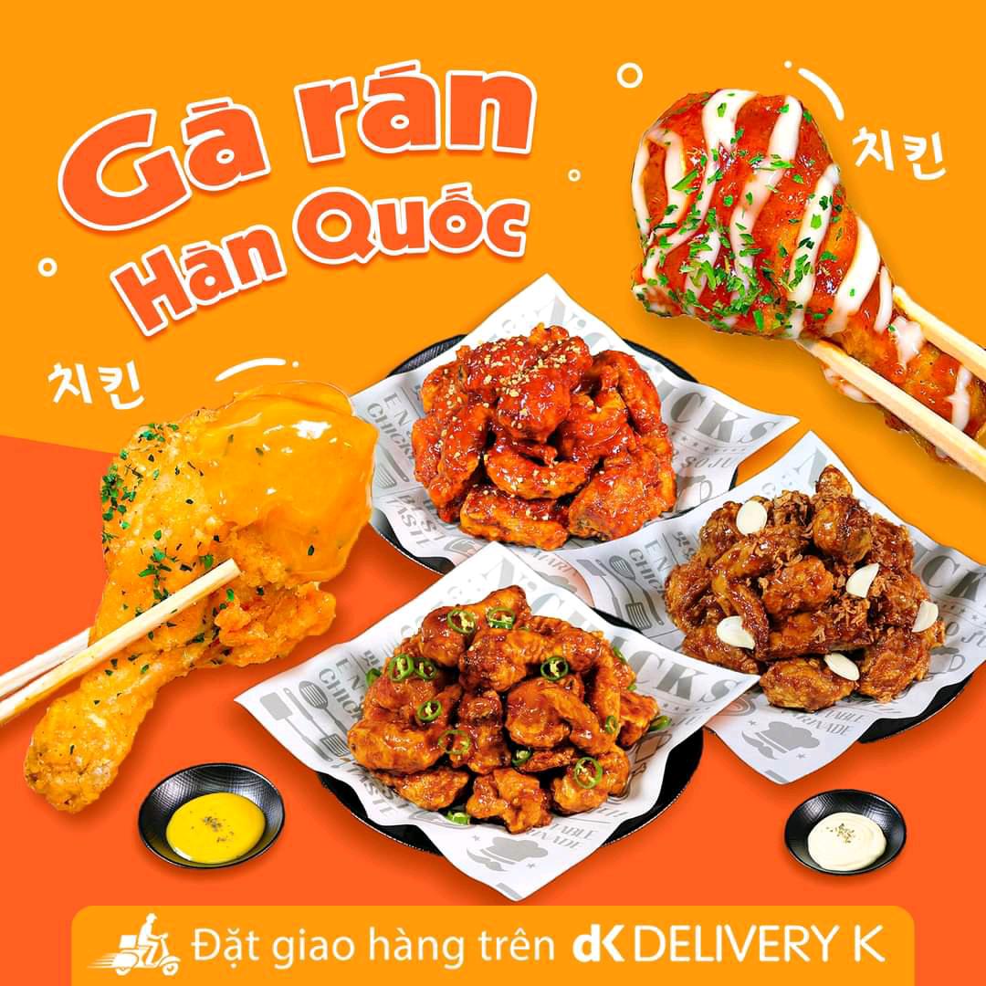Korean Fried chicken 🐔 🍗 Delivery K #grab 