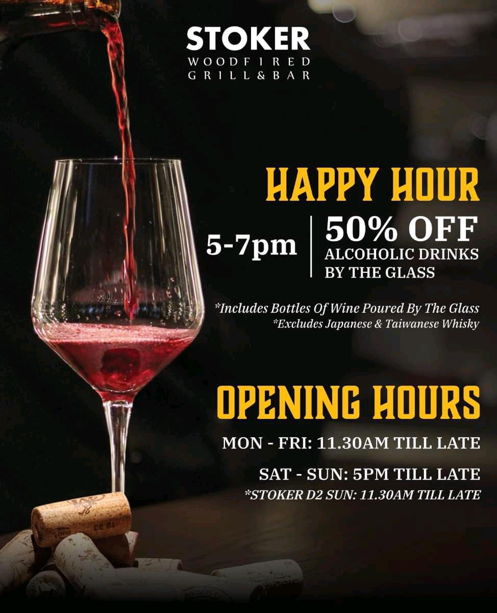 Best Valentine day craft beer & red wine restaurant nearby for February 14, 2023 STOKER THẢO ĐIỀN Wood Fire Grill & Bar in TPHCM Saigon Vietnam #Grab