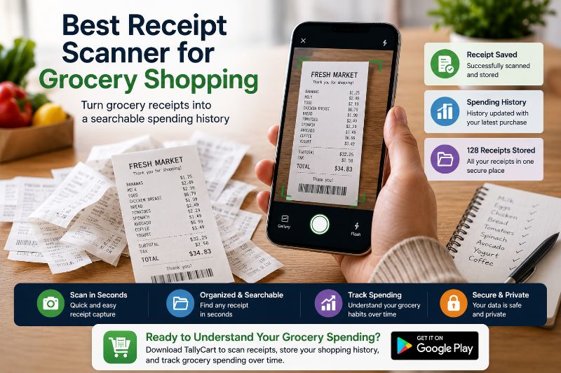 Best Receipt Scanner for Grocery Shopping