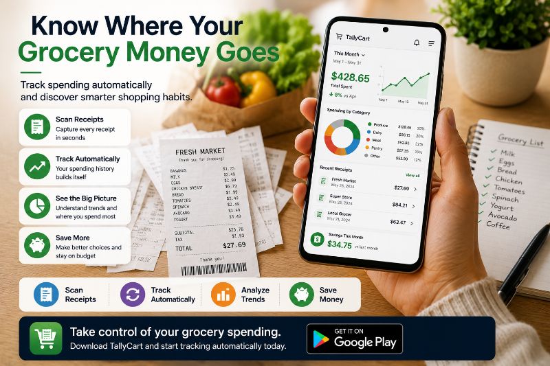 Track Grocery Spending Automatically