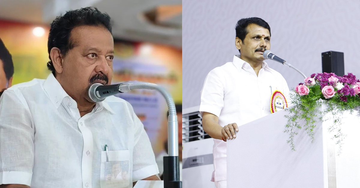 அமைச்சர்கள் பொன்முடி, செந்தில் பாலாஜி ராஜினாமா