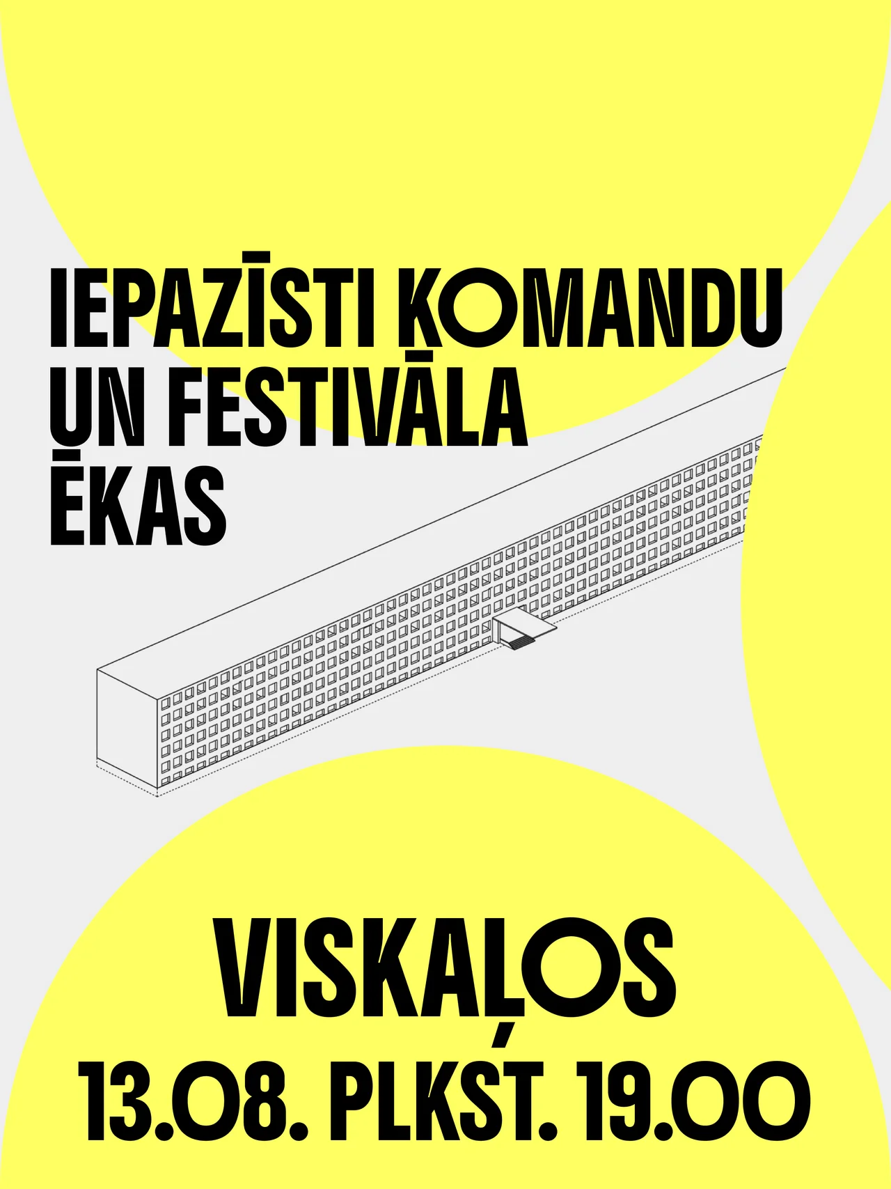 Get to know the team and the festival buildings!