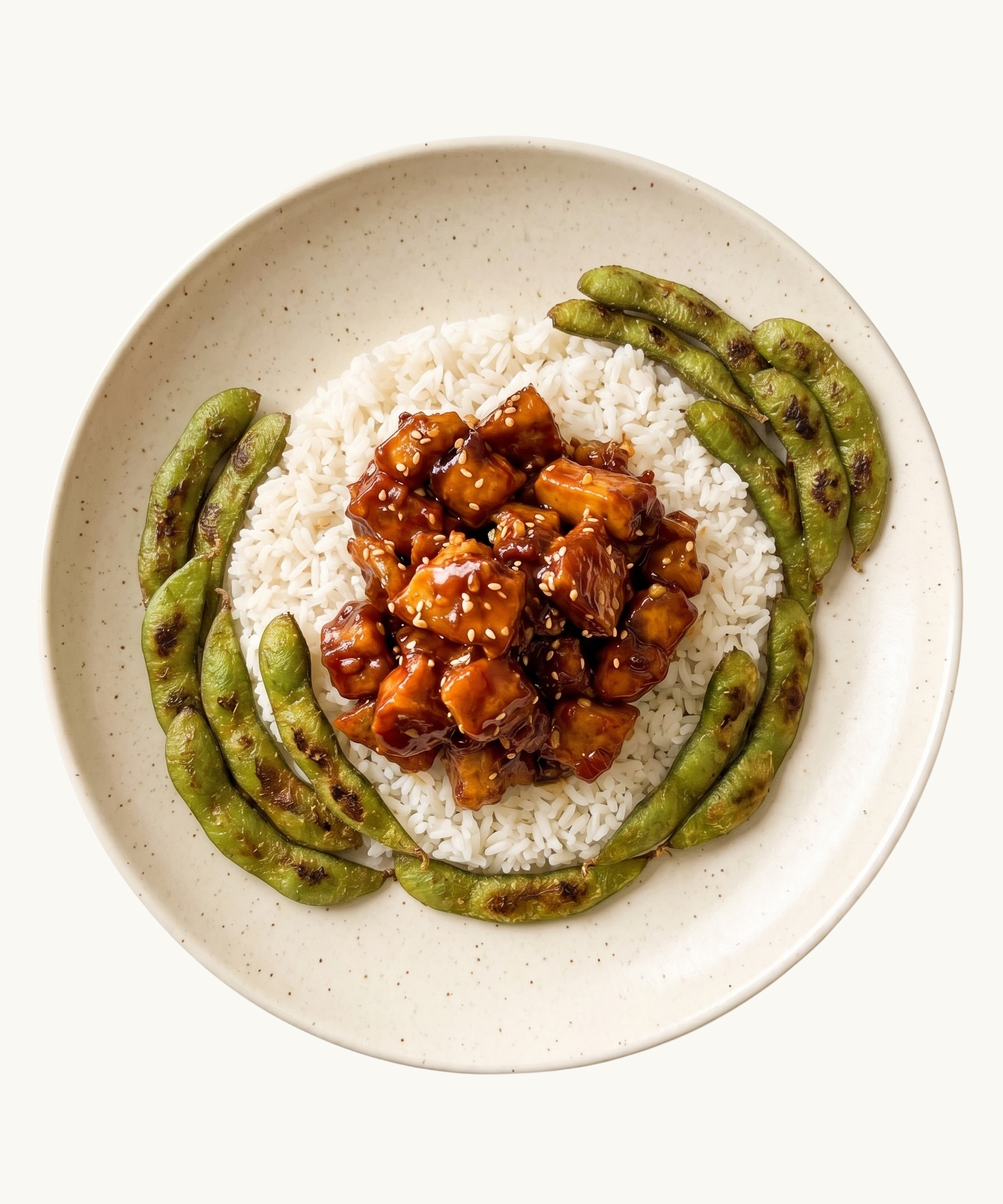 golden sesame tofu