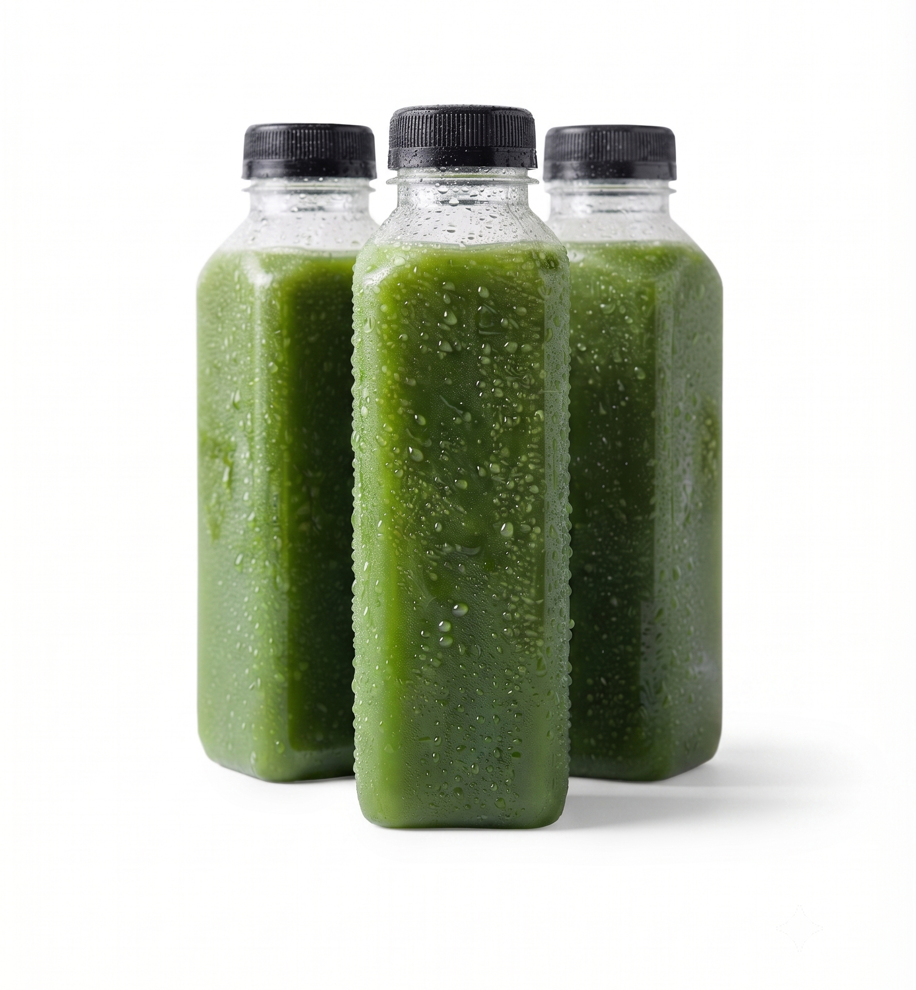 green flag juice — bottled green juice with mango, cucumber, spinach, lemon, honey and fresh ginger, catered across the twin cities