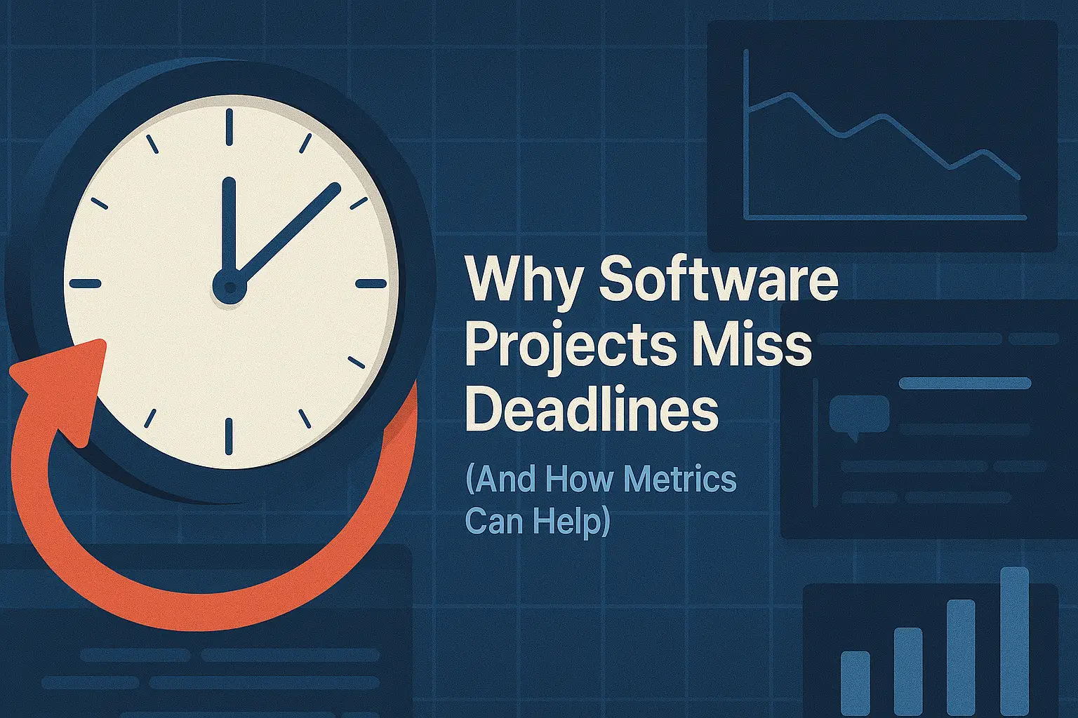 Why Software Projects Miss Deadlines (And How Metrics Can Help)