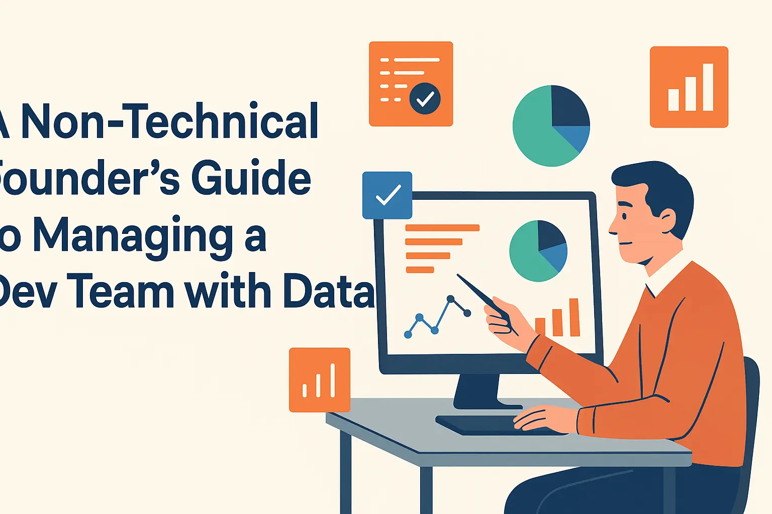 A Non-Technical Founder's Guide to Managing a Dev Team with Data
