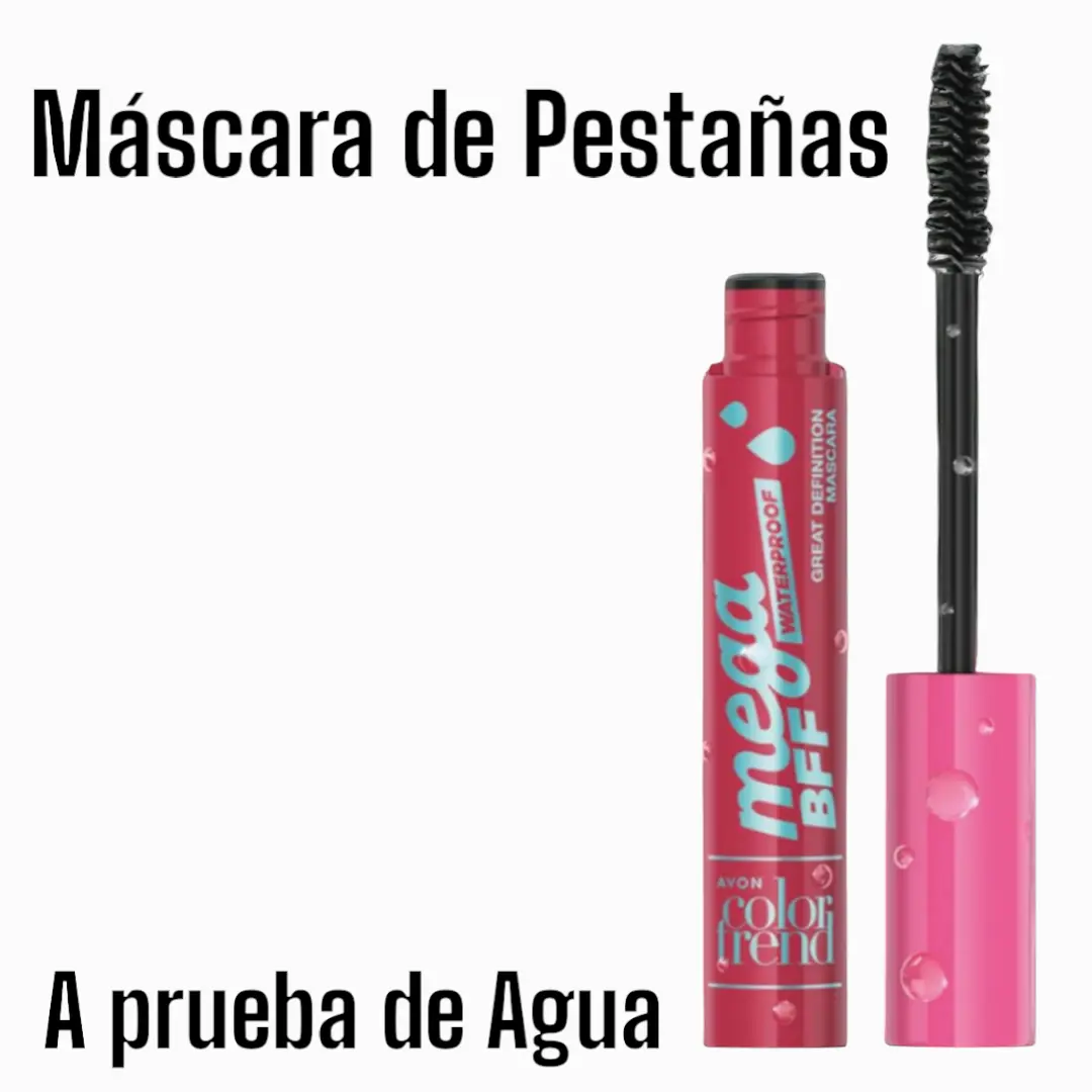 Máscara para Pestañas Mega BFF Waterproof