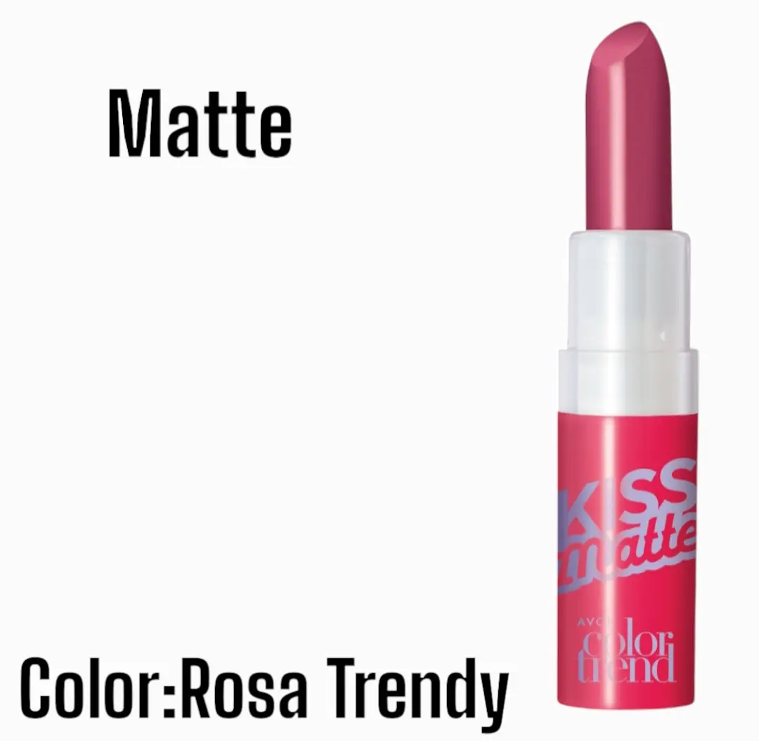 Labial Kiss Matte Rosa Trendy