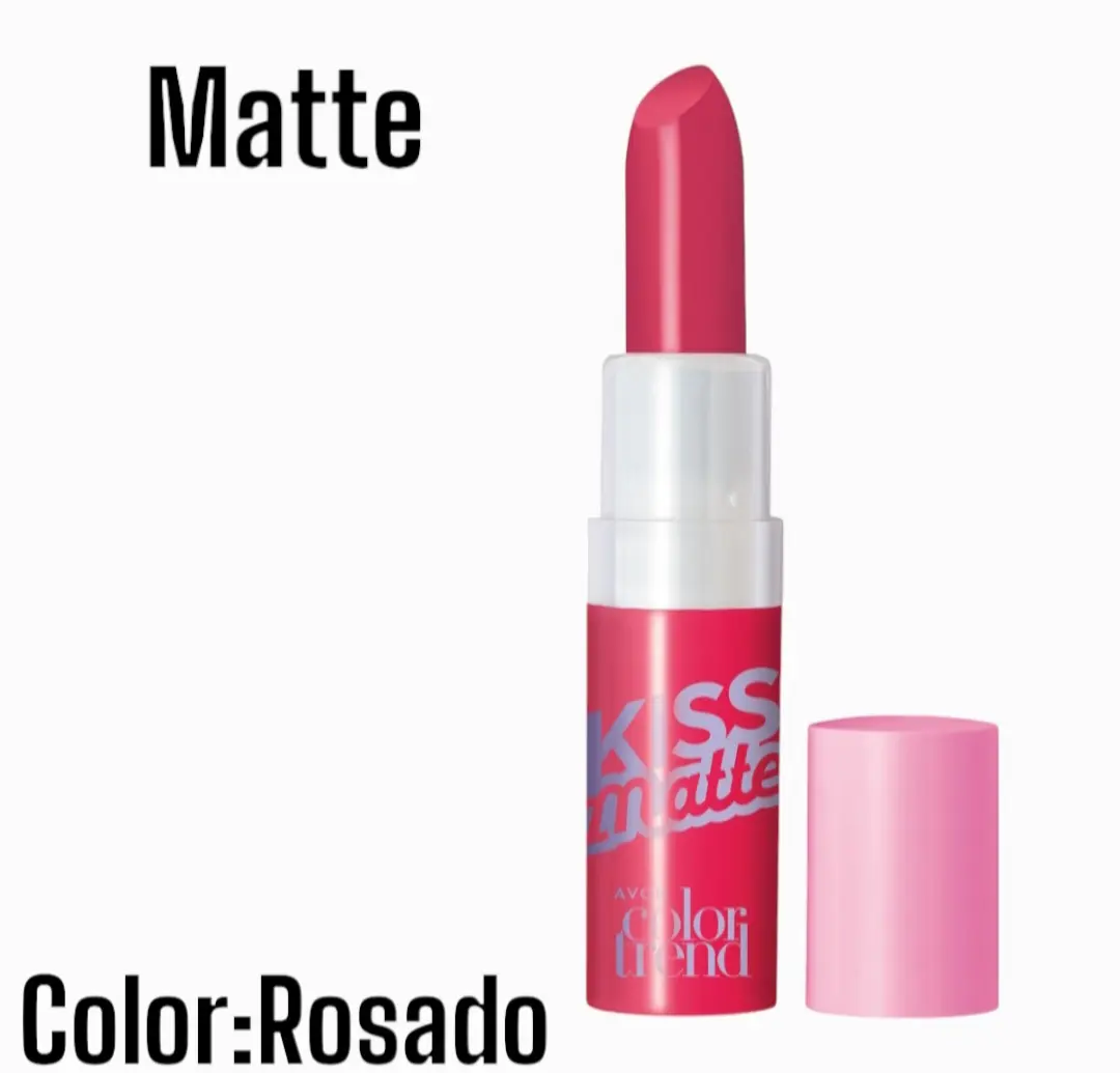 Labial Kiss Matte Rosado