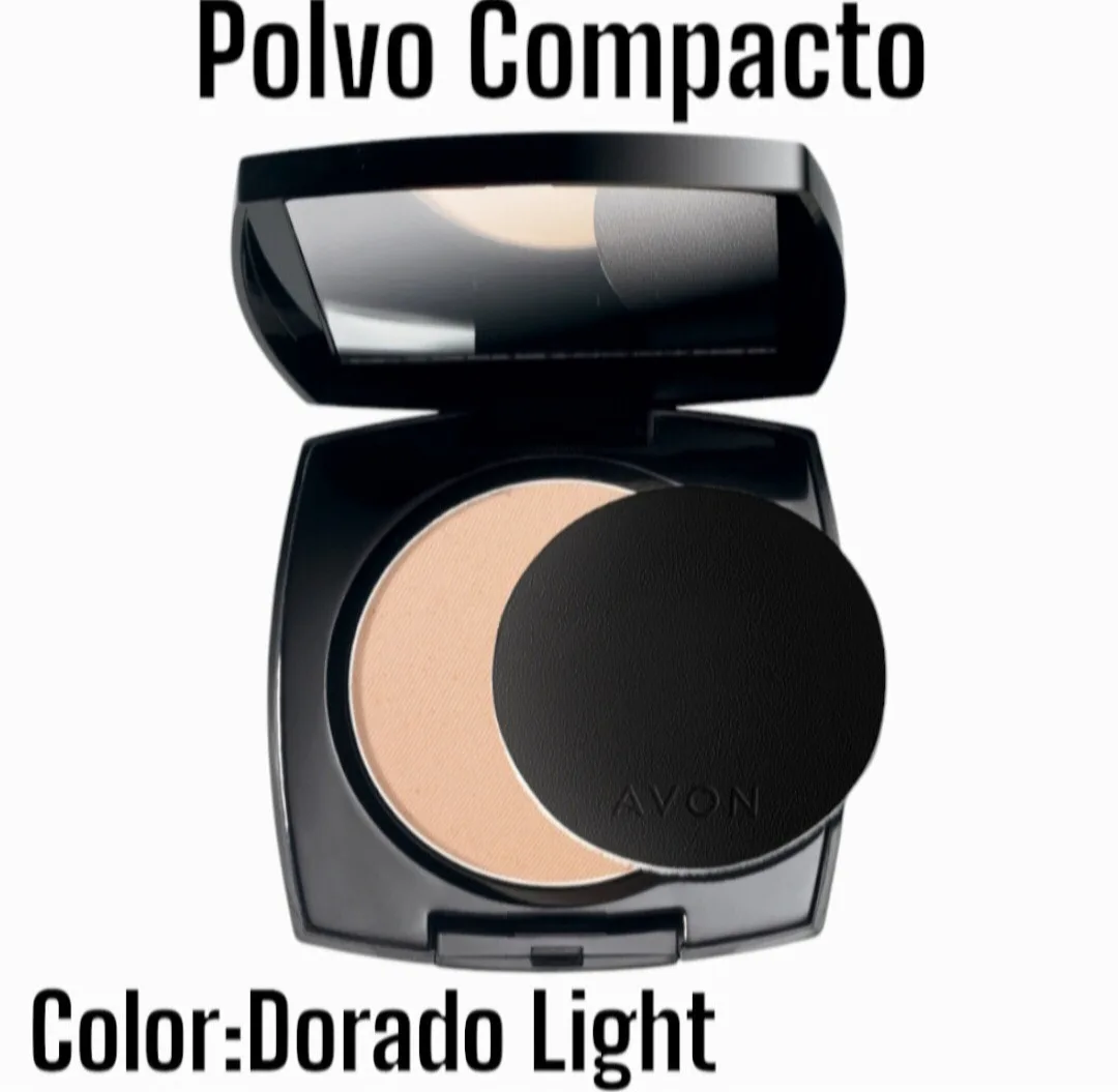Polvo Compacto Matificante Flawless Dorado Light