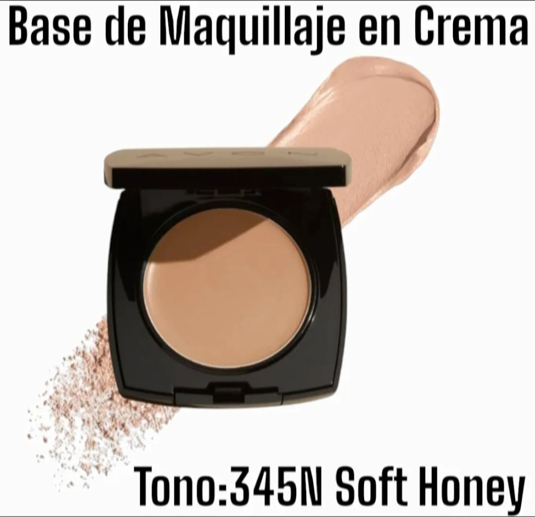 Maquillaje en Crema para rostro 345N Soft Honey