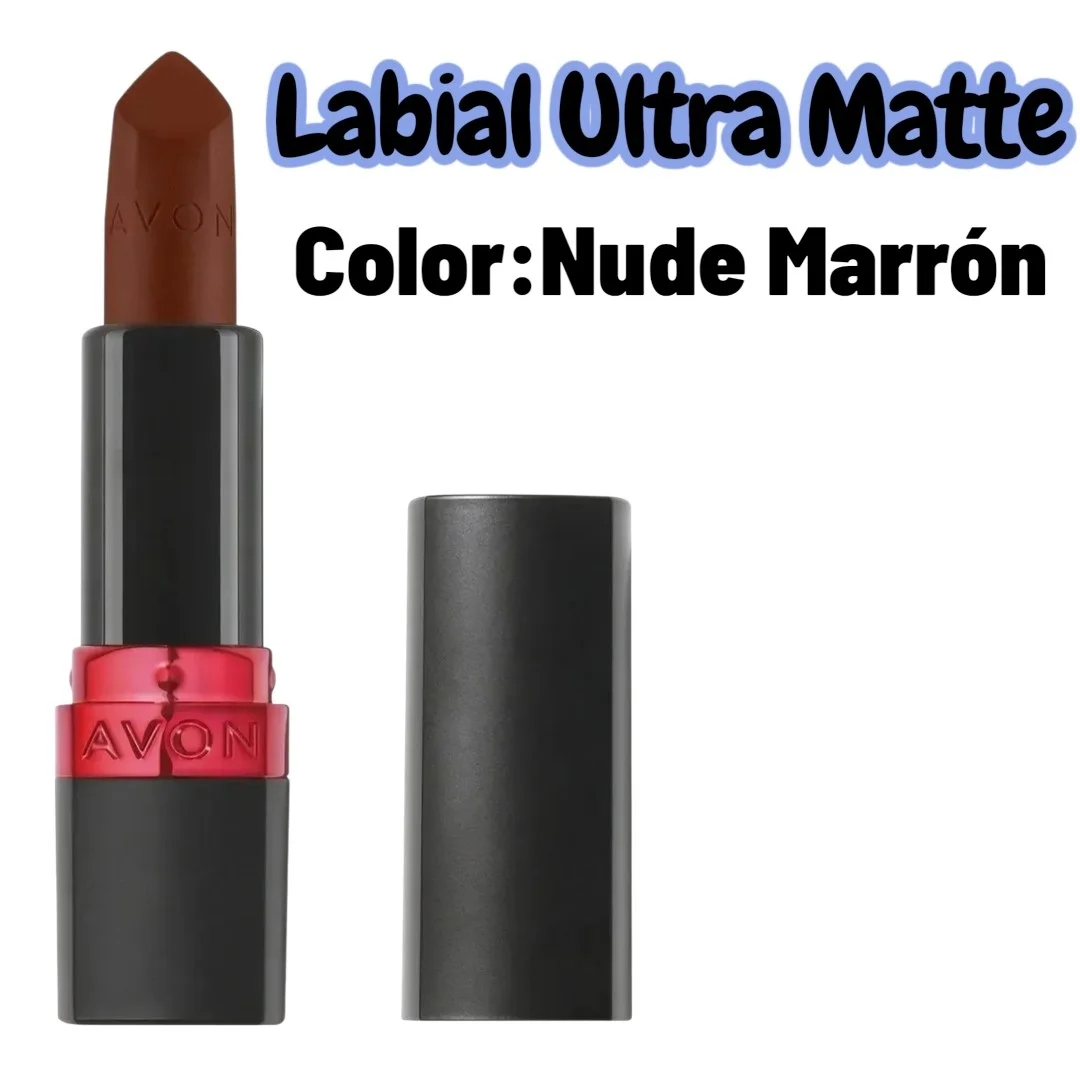 Labial Ultra Matte Nude Marrón