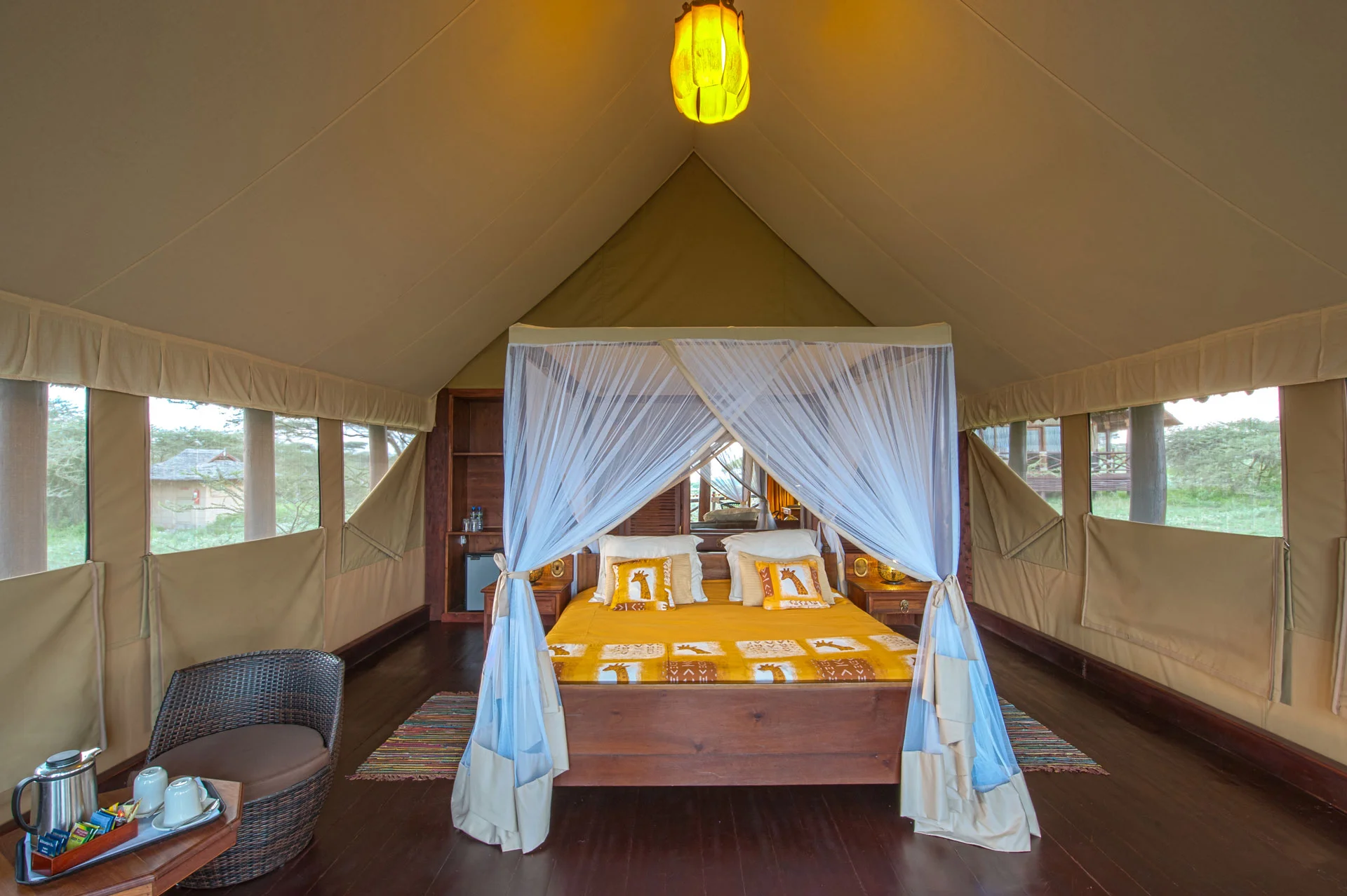 Lake Ndutu luxury tented lodge