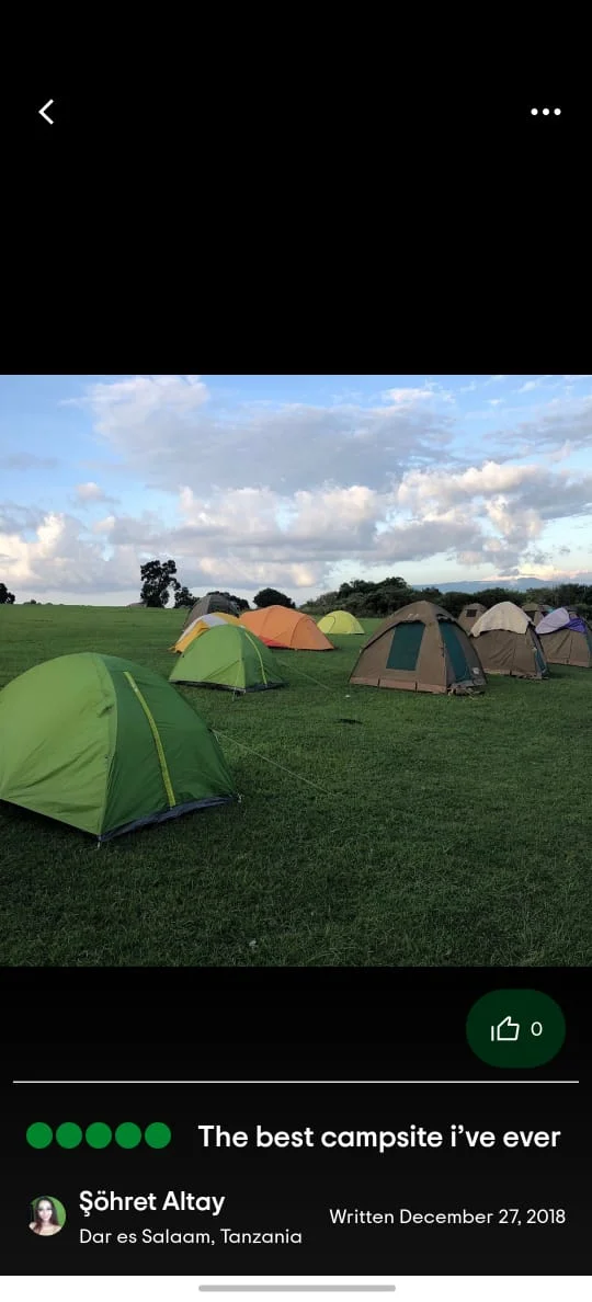 Simba A Public Campsite – Ngorongoro