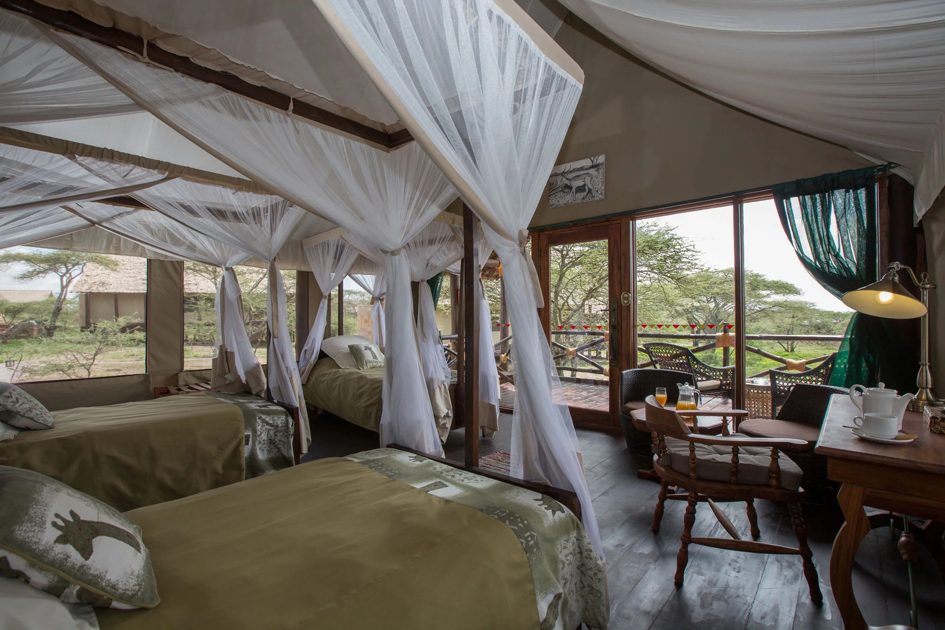Lake Ndutu luxury tented lodge