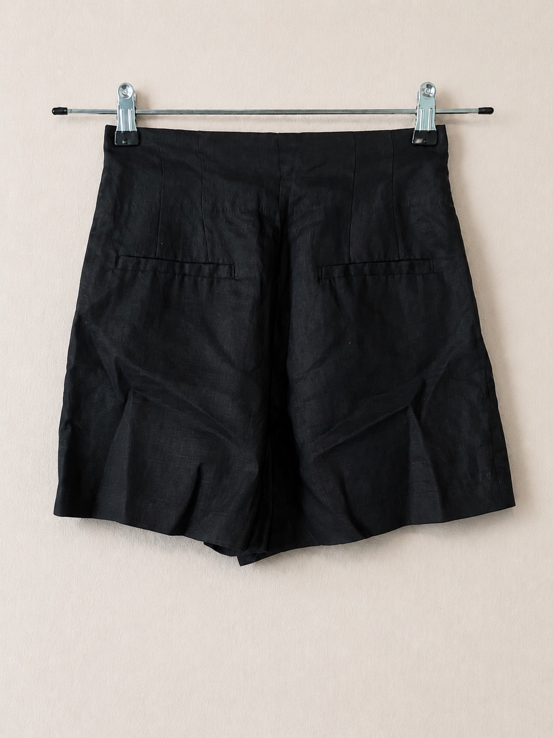Short habillé noir Seed taille haute photo 2