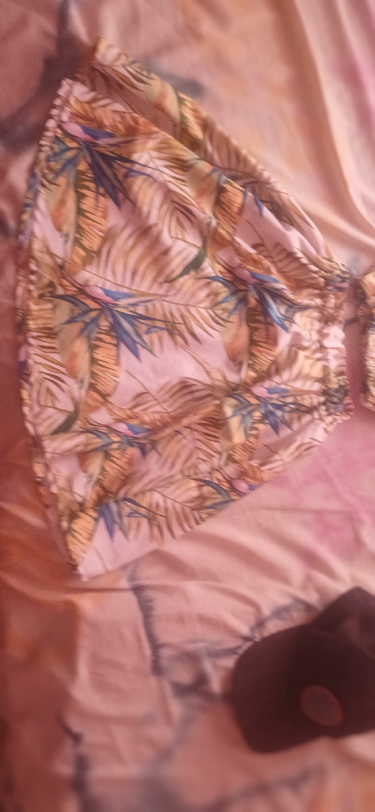 Ensemble jupe et top fleuri esprit tropical photo 3