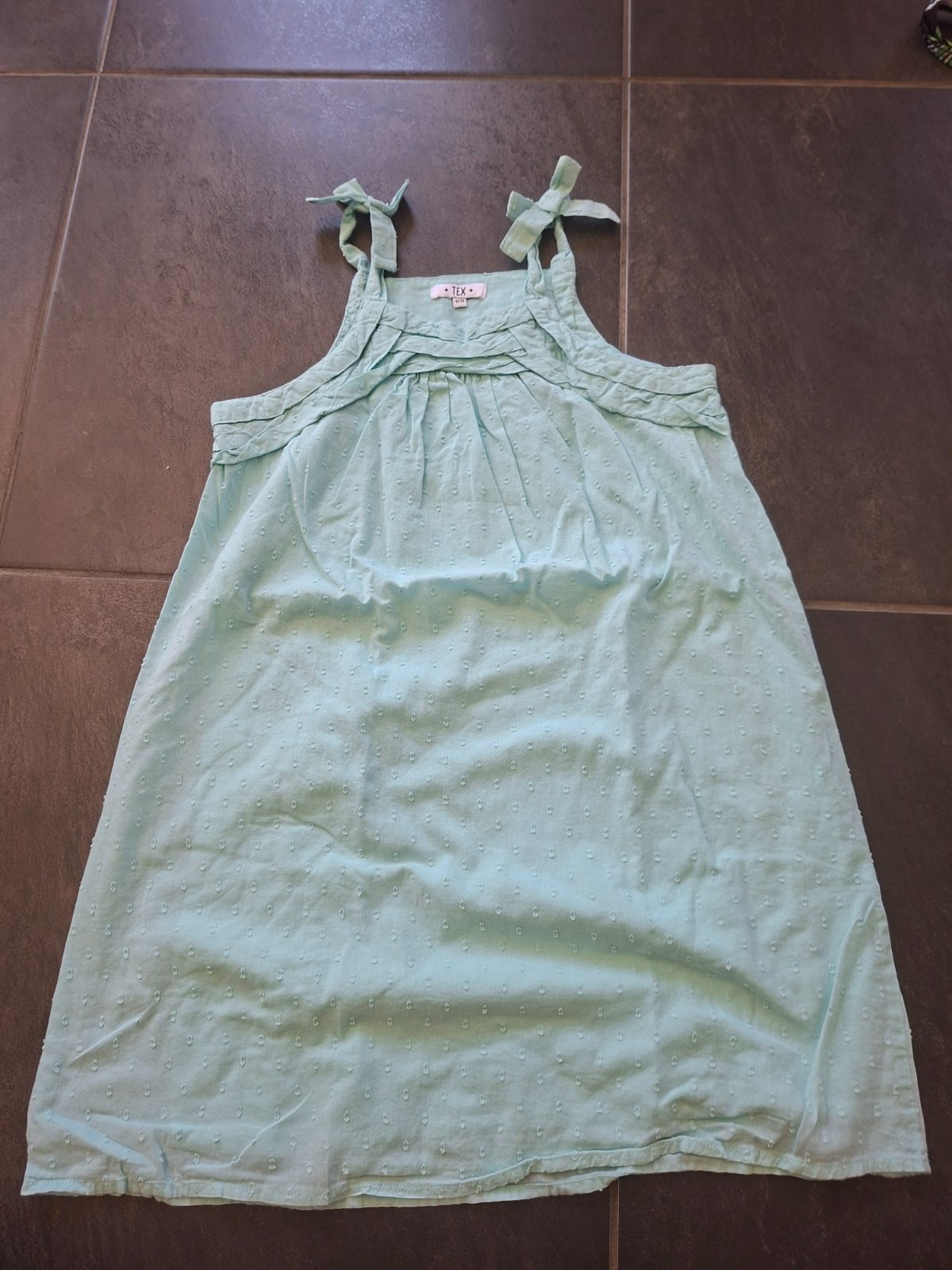 robe bleu claire taille 11/12 ans  photo 1