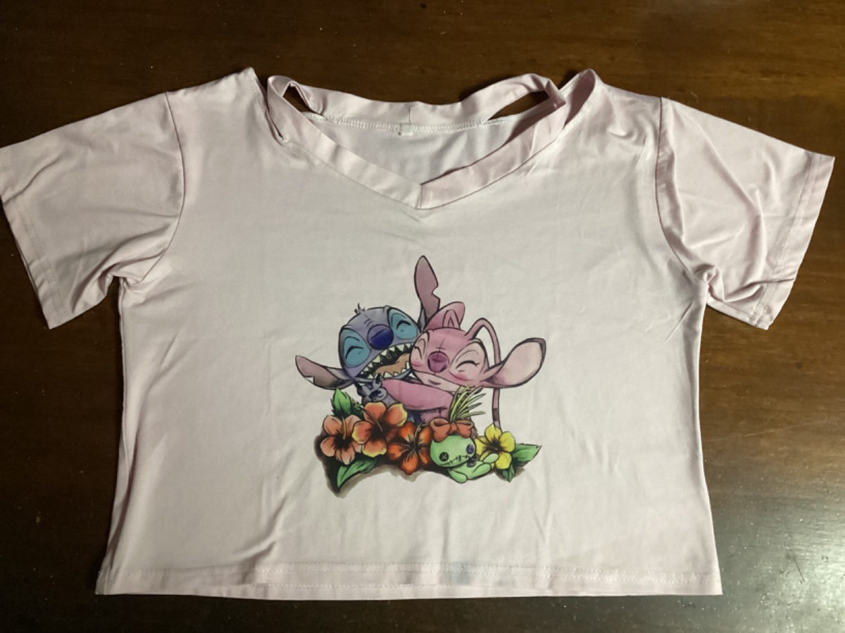 T-shirt crop top Stitch & Angel photo 1