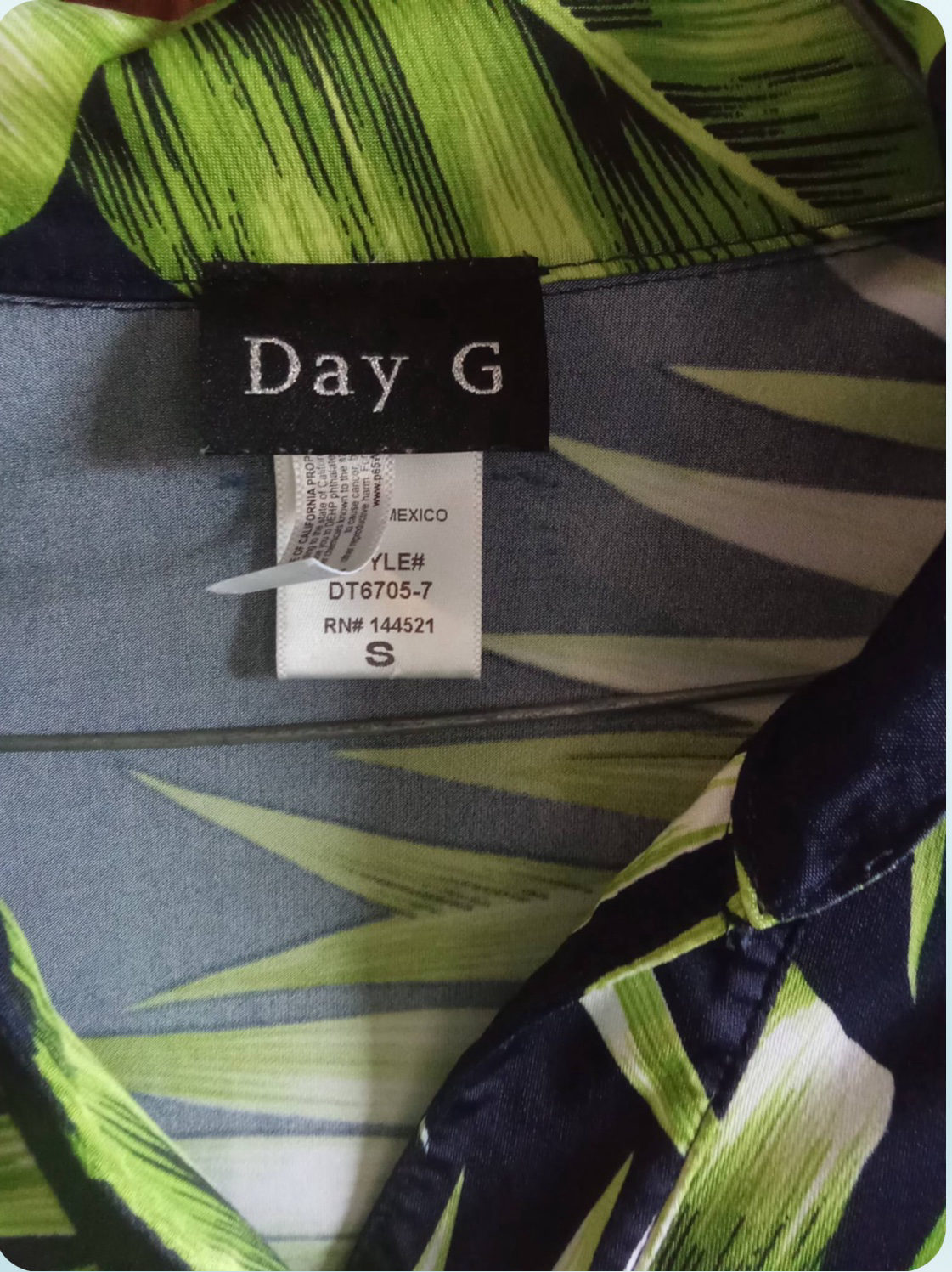 Chemise tropicale Day G photo 3