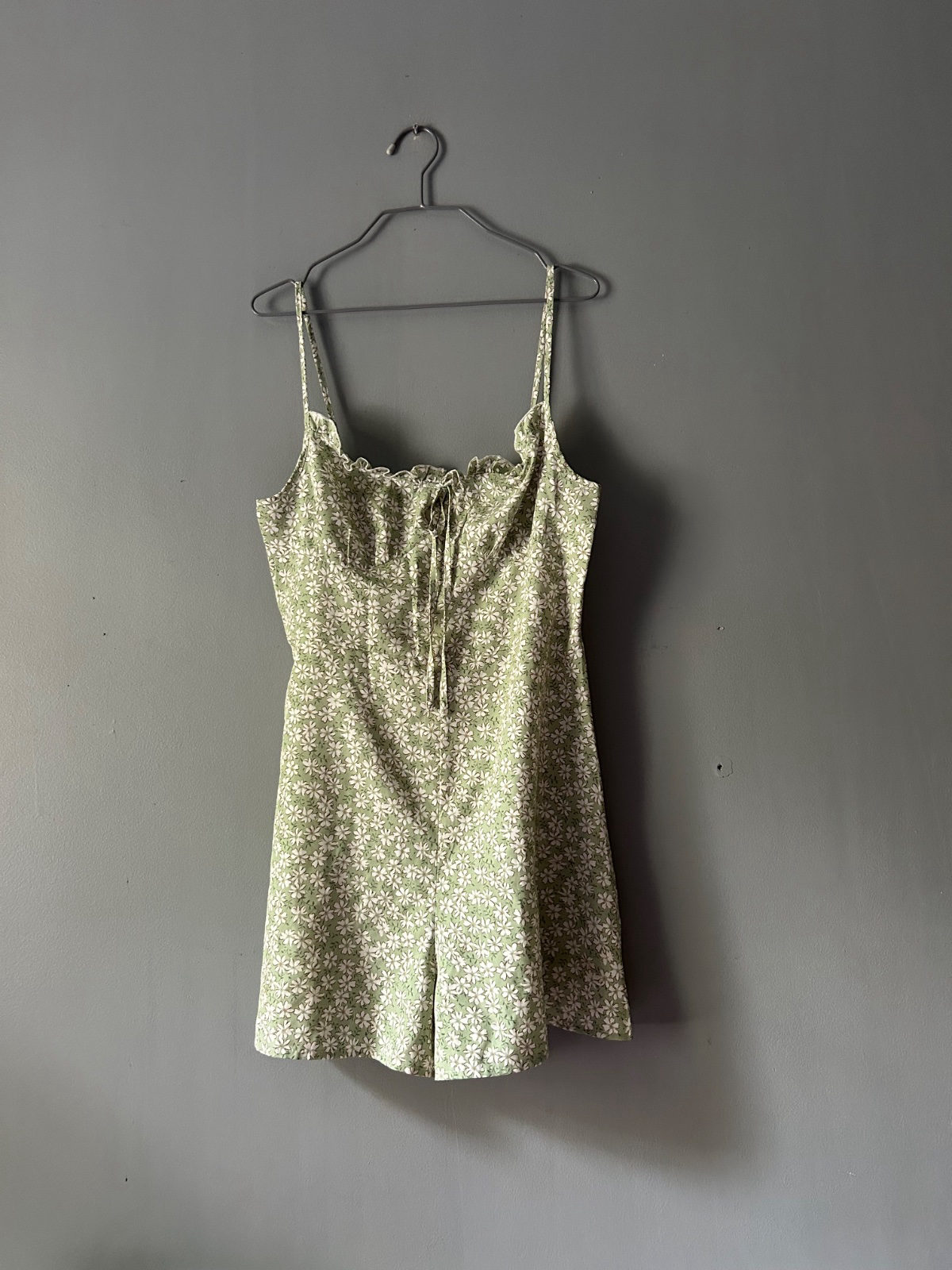 Combi fleurie verte photo 1