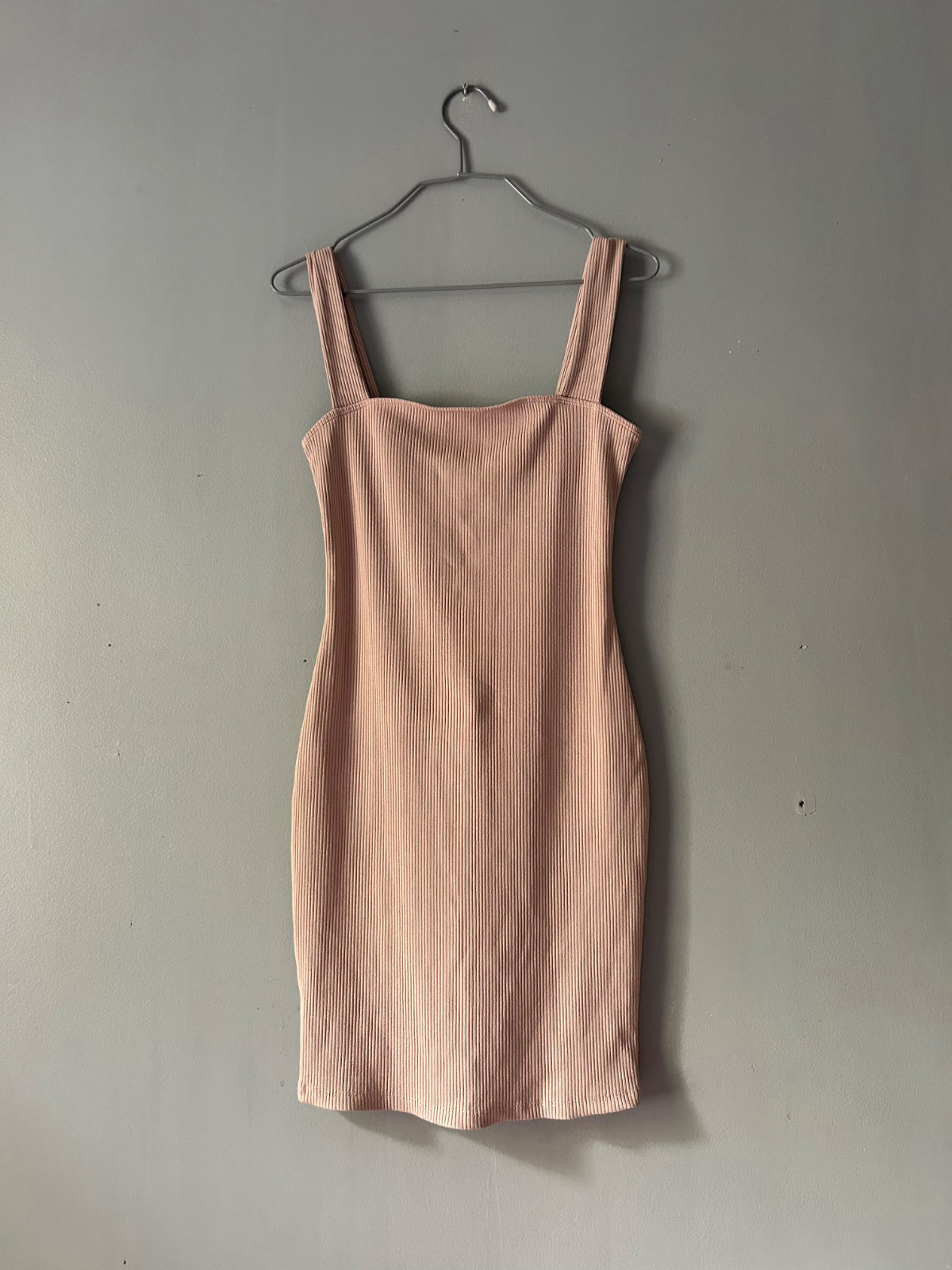 Robe moulante vieux rose photo 1